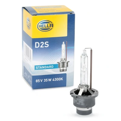 Image de HELLA 8GS 007 949 261 Ampoule, projecteur longue portée D2S 85V 35W 4300K Xénon AUDI: A3 3/5 portes, Sportback, A6 C6 Berline, BMW: 5 Berline