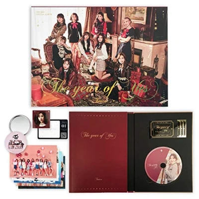 Image de TWICE 3rd Special Album THE YEAR OF YES [ A Ver. ] CD + Photobook QR Code Card Sticker Photocard FREE GIFT / K pop Sealed