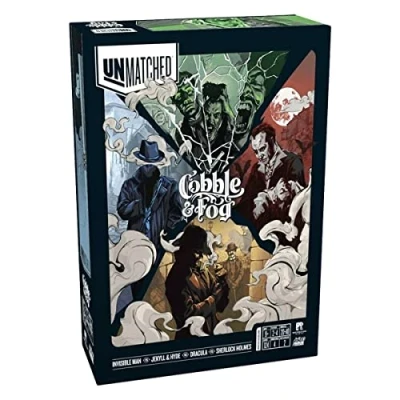 Image de Iello , Unmatched Cobble &amp; Fog Card Game Ages 9+ 2 to 4 Players 30 mins Minutes Playing Time