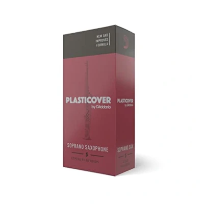 Image de Rico Anches Plasticover pour saxophone soprano, force 3.0, pack de 5