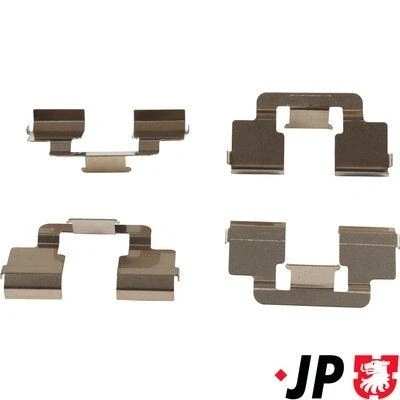 Image de JP GROUP 4164003410 Kit d&#039;accessoires, plaquette de frein à disque FIAT: Scudo II Van, II, CITROËN: Jumpy MPV