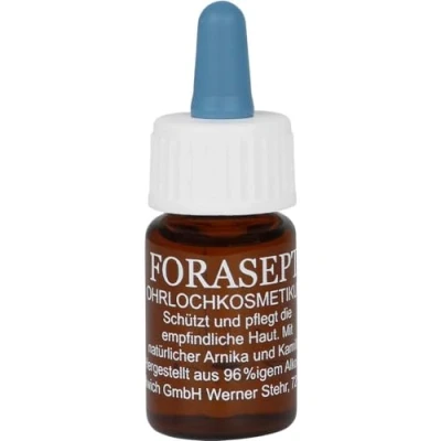 Image de Pegasus Pro Forasept Solution cosmétique pour Oreilles percées (1 x 7,5 ML), Neutre