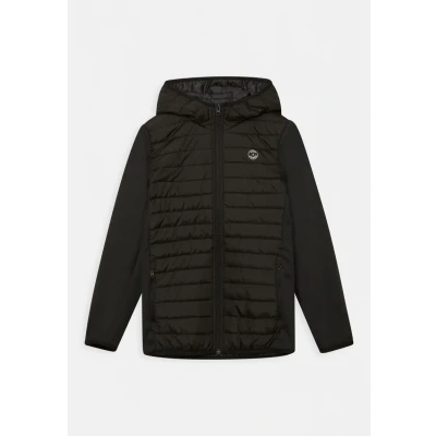 Image de Jack &amp; Jones Junior Jjemulti Quilted Jacket Veste misaison pour enfants, Taille: 16a, Black