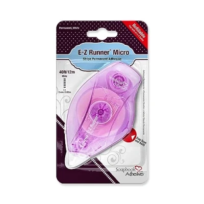 Image de Scrapbook Adhesives by 3L E Z Runner Strips Micro Refillable Permanent