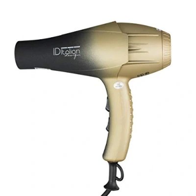 Image de Italian Design Electrical Items GTI 2300 Airlissimo GOLD STAR Hair Styling Tool, Taille: One Size,