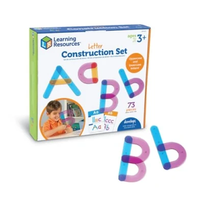 Image de Learning Resources Kit d&#039;activités de construction lettres