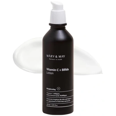 Image de Mary&amp;May Vitamine C+ Bifida Lotion 120 ml Rozjaśniająco ujędrniająca emulsja do twarzy