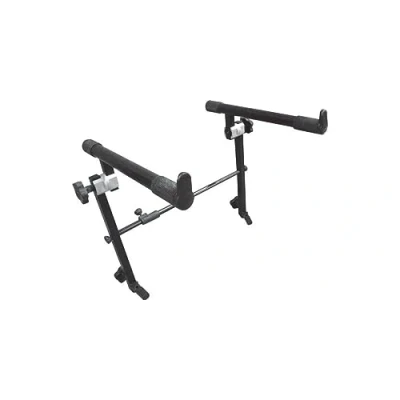 Image de Audibax Extension pour Support de Clavier Accessoire Universel Réglable Deuxième Niveau Piano avec une Largeur Maximale 72 cm Charge 10 kg