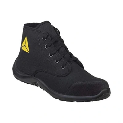 Image de Delta Plus ARONASPNO43 Chaussures Basses en Coton S1P SRC Noir Taille 43, Noir, 40 EU