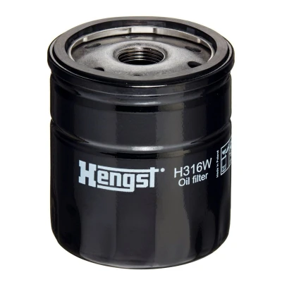 Image de HENGST FILTER H316W Filtre à huile M20x1,5 vissé VOLKSWAGEN: Transporter 5, 5 Bus, Multivan (7HM