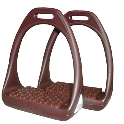 Image de Étrier Reflex en plastique avec surface de pesée Flexible Large Marron/Marron Compositi