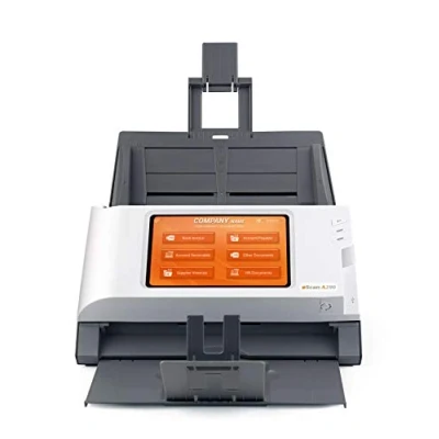 Image de Plustek eScan A280 Enterprise 600 x DPI Scanner ADF Noir, Blanc A4 Scanners (600 DPI, 40 sec/page, 20 300000 pages, 50000 ADF)