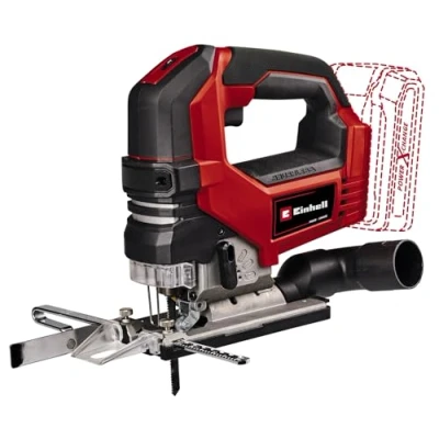 Image de Einhell Professional Scie sauteuse sans fil TP JS 18/135 Li BL Power X Change (18 V, profondeur de coupe 135 mm dans le bois, hauteur course 26 mm, avec lame) Livré battrie ni chargeur
