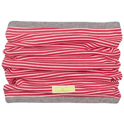Image de loud + proud Wende schlauchschal aus Bio Baumwolle, Gots Zertifiziert Echarpe, Rouge (Tomato to), Unique (Taille Fabricant: OS) Mixte bébé