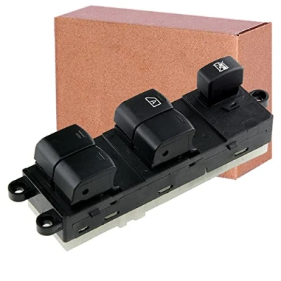 Image de NTY EWS NS 000 Interrupteur, lève vitre avant gauche NISSAN: Qashqai / Qashqai+2 I, Note II 5 portes oscaro, mister auto, yakarouler