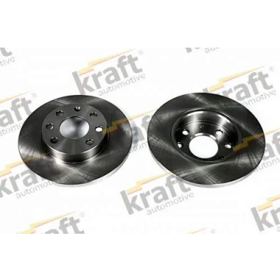 Image de KRAFT 6041500 Disque de frein 236, 236,0 12,5 4 plein OPEL: Corsa B 3/5 portes, Astra F CC, Berline