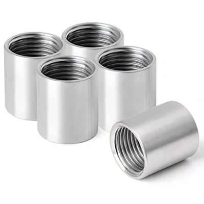 Image de ERGAOBOY 2 pièces connecteurs droits en acier inoxydable 304, raccords de tuyauterie femelles 1/4 &quot;à 1/4&quot; femelle