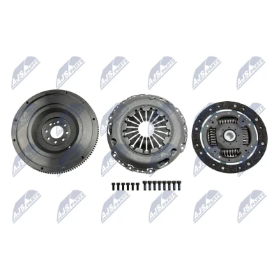 Image de NTY NZS PL 008 kit d&#039;embrayage avec volant moteur, de vis, disque OPEL: Corsa C 3/5 portes, Combo Van / Break