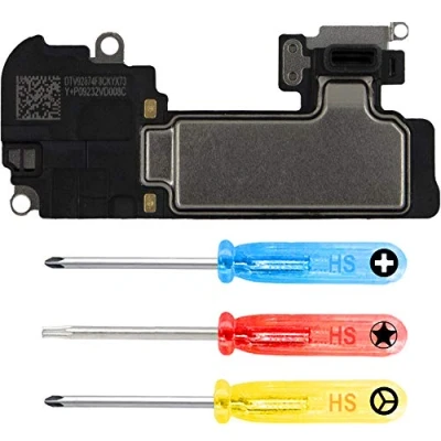 Image de MMOBIEL Haut Parleur Interne Compatible avec iPhone 11 Pro Max 2019 Ecouteur/Earpiece Speaker Remplacement INCL. Tournevis