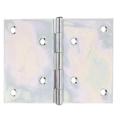 Image de Alberts 346539 Charnière large galvanisé Sendzimir 100 x 150 mm