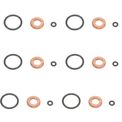 Image de GNXfixt 0445116007 Kit de réparation pour injecteur, joint torique, d&#039;étanchéité en cuivre A1 8X A3 8P A4 B8 B7 A5 8T A6 4G 4F C7 Q3 8U Q5 8R TT 8J