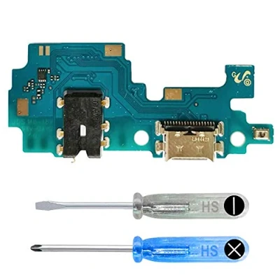 Image de MMOBIEL Connecteur de Charge Compatible avec Samsung Galaxy A21s 2020 Dock Connector USB C Jack Audio/Microphone/Antenne Remplacement INCL. Tournevis