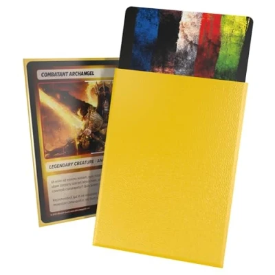 Image de Ultimate Guard Cortex Lot de 100 pochettes mates Jaune 66 x 91 mm