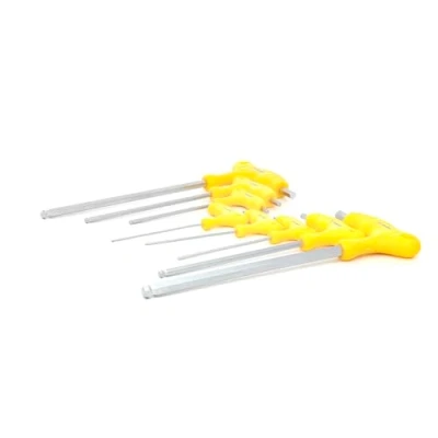 Image de Topex 35d967 Lot de 8 clés Allen hexagonales avec manche en T, sous blister