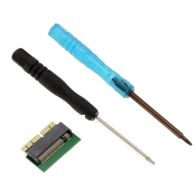 Image de KALEA INFORMATIQUE Adaptateur M2 pour remplacer Le SSD d&#039;origine d&#039;un Portable Mac 2013 2014 2015 2016 2017 2018 2019 2020 en 12+16 Points par Un M.2 NGFF PCIe M Key, avec Outils
