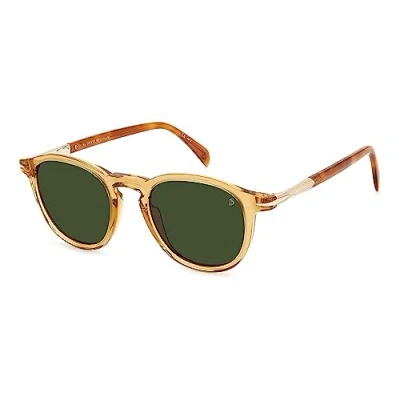 Image de DAVID BECKHAM Homme DB 1114/S GYG/QT Lunettes de soleil Acétate Jaune Vert Ronde