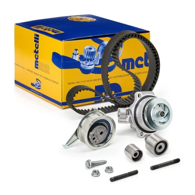 Image de Pompe à eau + kit de courroie distribution METELLI 30 1360 1