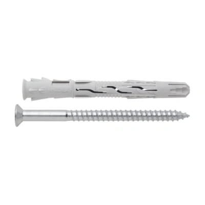 Image de Index Fixing Systems T NUX A Lot de 50 chevilles universelles à haut rendement tête fraisée, revêtement galvanisé en zinc et nylon, TNUXA10120