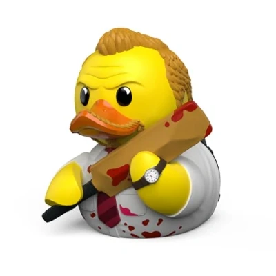 Image de TUBBZ First Edition Shaun Figurine de Canard en Caoutchouc Vinyle à Collectionner Produit Officiel of The Dead Film Zombie TV, Films et Jeux vidéo