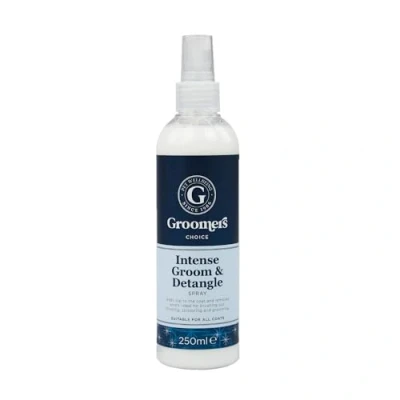 Image de Groomers Spray démêlant intensif performant pour Chiens pelages Longs et bouclés Réduit Le Temps de toilettage caniches, Berger Allemand, Vieux Moutons Anglais, etc. 250 ML