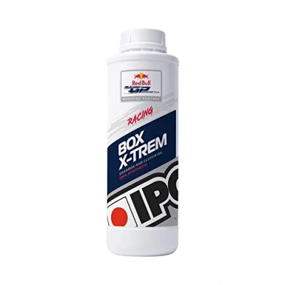 Image de IPONE Huile de Boîte Vitesse Moto 2 temps Box X Trem 100% Synthétique Spéciale Compétition Embrayage à bain d’huile ou sec Réduit le Risque Patinage 1L