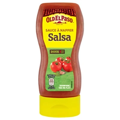 Image de Old el paso Sauce Salsa aux Epices Douces Bouteille Souple 305 g