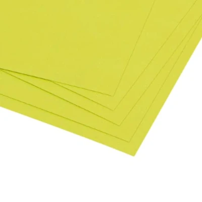 Image de Craftelier Lot de 5 cartes texturées sur toile double face Matériau parfait pour les projets scrapbooking Grammage 216 g Taille 30,48 x cm (12&quot; 12&quot;) Vert pomme