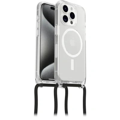 Image de Coque Apple iPhone 15 Pro avec cordon MagSafe Plastique OtterBox rigide/Coque Étui téléphone Transparent Shockproof