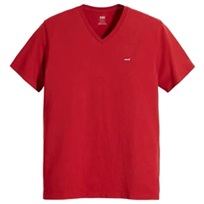 Image de Levi&#039;s Original Tshirt basique, Homme, Taille: Small, Rhythmic red