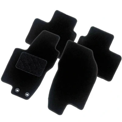 Image de AutoStyle TM FO557 Ensemble de tapis sol Textile avant et arrière 4 noir FORD: B Max