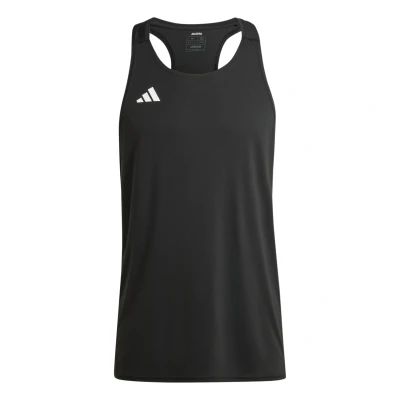 Image de adidas Adizero E Singlet T. S Noir Homme Débardeur léger pour un confort optimal lors de vos courses