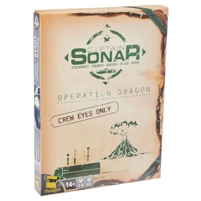 Image de Matagot MTG7505 Captain Sonar: Mise à Niveau 2 Opérations Dragon Couleurs mélangées