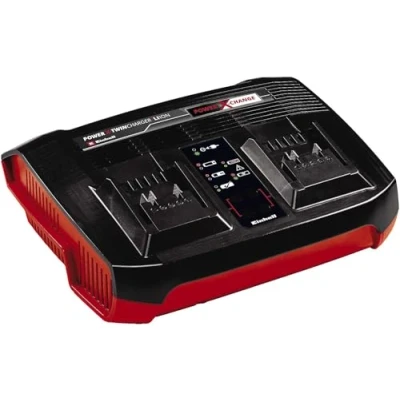 Image de Einhell Chargeur rapide Power X Change (indicateur de charge, compatible avec toutes les batteries change)