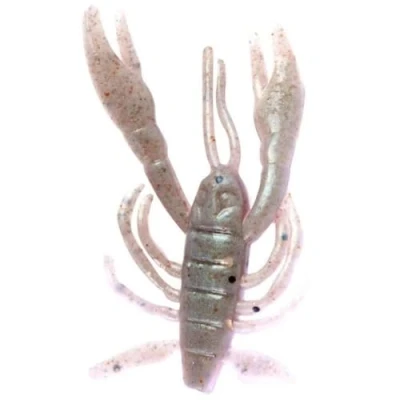 Image de Berkley Gulp! Saltwater Crabby 2in Creature Bait Peppered Prawn (10 pcs) Shad