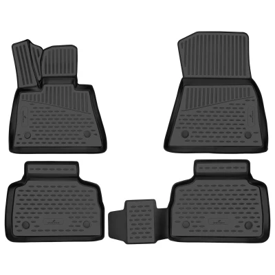 Image de Walser Tapis de Sol sur Mesure XTR en Caoutchouc Compatible avec BMW X6 (G06, F96) 08/2019 auj.