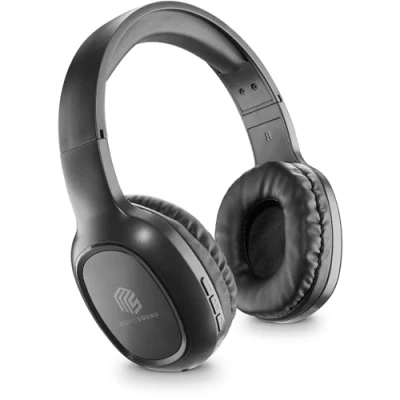 Image de Music Sound Casque Bluetooth Basic Supra auriculaire avec Bandeau Extensible Autonomie 14h Recharge 2h Voyant LED et entrée AUX Couleur Blanc