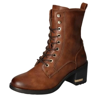 Image de Mustang Femme 1437 591 Bottine, Cognac, 40 EU