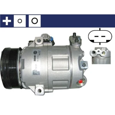 Image de MAHLE ORIGINAL ACP 62 000S Compresseur De Climatisation CVC6 12 PAG 46 R 134a avec bague d&#039;étanchéité OPEL: Astra G Caravan, CC, Coupe