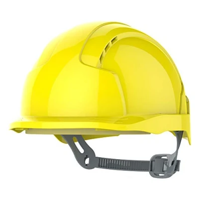 Image de JSP Ajd160000200 EVOLite® Micro casque de Peak Slip à cliquet, ventilé, Jaune