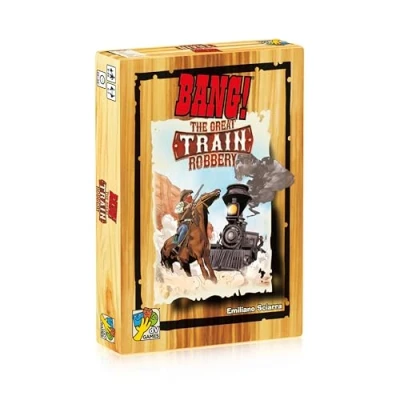 Image de Asmodee DV Giochi Bang Extension The Great Train Robbery Jeux de société Cartes à Partir 8 Ans 4 7 Joueurs Version Anglais